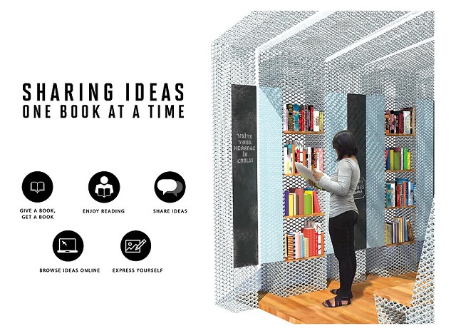 The Book Stop Project : Free Pop-Up Library