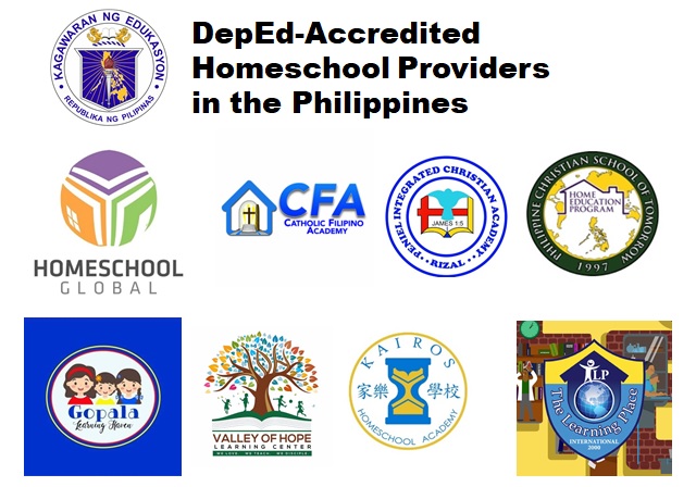 DepEd-Accredited Homeschool Providers and Cost to Homeschool