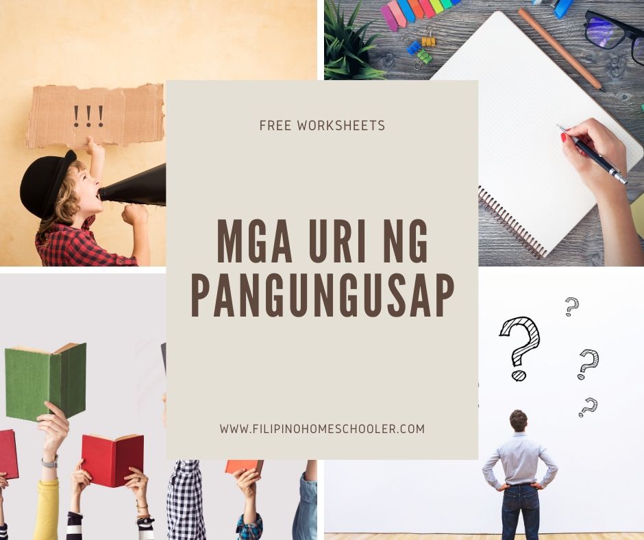 Uri Ng Pangungusap Worksheets — The Filipino Homeschooler