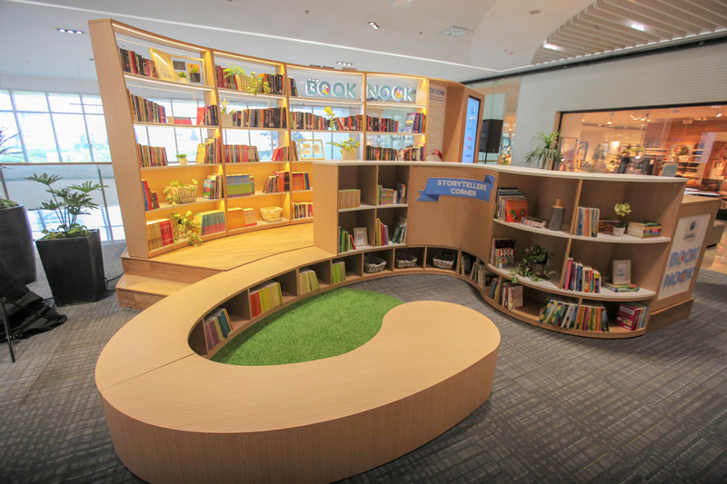 Free Library: Book Nook in SM Aura Premier