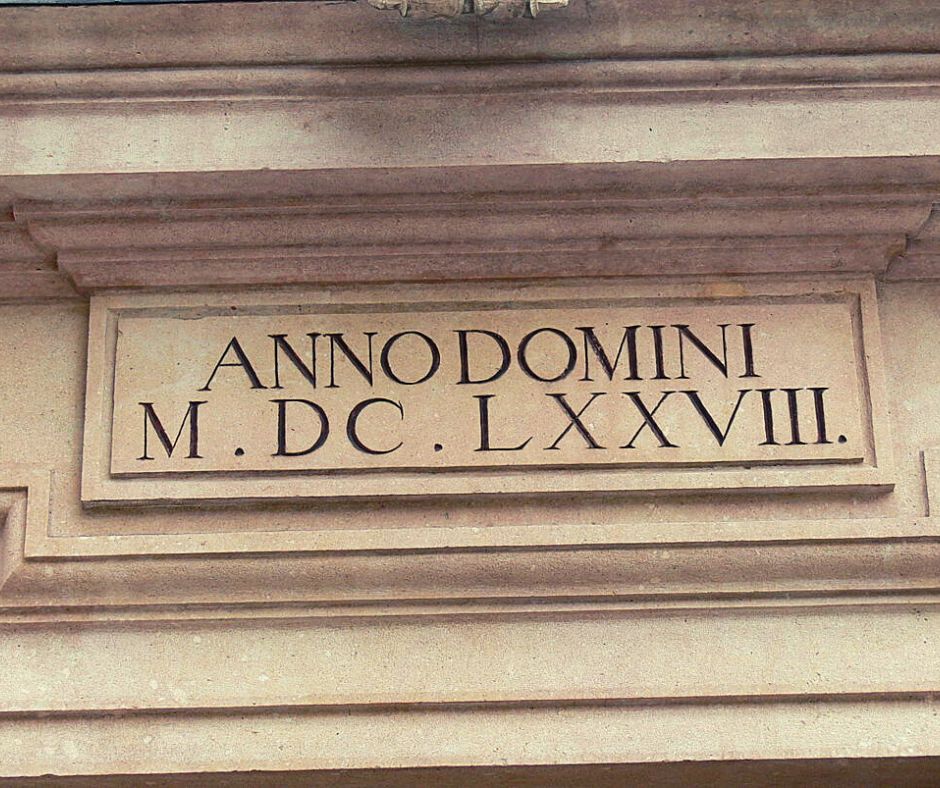 Where and when to use Roman Numerals