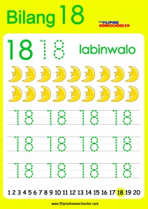 free filipino numbers worksheets from 11 20 the filipino homeschooler