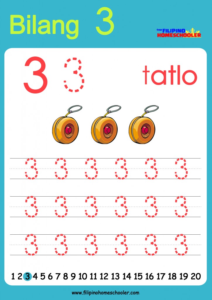 FREE Filipino Numbers Worksheets from 1-10 — The Filipino Homeschooler