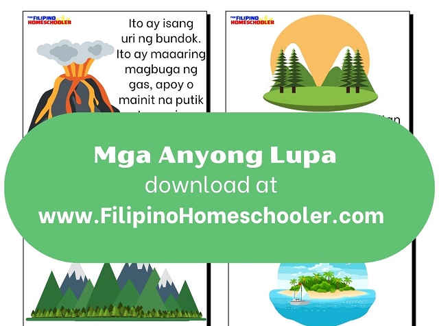 Anyong Lupa at mga Halimbawa — The Filipino Homeschooler